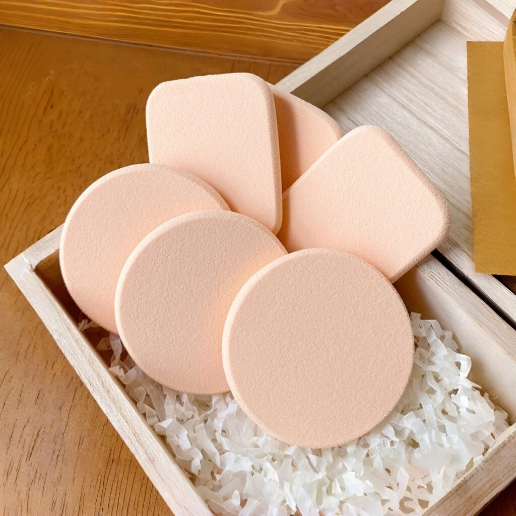 latex-puff,available in multiple colors and shapes.